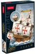 Тривимірна головоломка-конструктор CubicFun Корабель Санта-Марія (T4038h) (6944588240387) - зображення 2