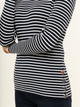 Sweter damski bawełniany Tommy Hilfiger Joelle C-Nk Swtr WW0WW27018 L Granatowy (8719861240457) - obraz 6
