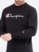 Світшот чоловічий Champion 212576-KK001 M Чорний (8056426487293) - зображення 3