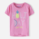 T-shirt 5.10.15 Mix And Match 3I4036 122 cm Różowy (5902361962315) - obraz 1