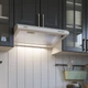 Витяжка кухонна плоска Eleyus Line I 50 WH Білий - изображение 13