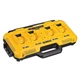Зарядний пристрій для акумуляторів інструменту DeWALT 4-х портове, струм зарядки 8А (DCB104) - зображення 1