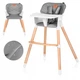Стульчик для кормления Lionelo KOEN GREY STONE - изображение 2