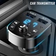 FM Модулятор Car Bluetooth CCZ000063 Handsfree USB 3.1A Без бренду - зображення 2