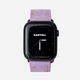 Ремінець Kartell для Apple Watch зі шкіри страуса 38/40/41 мм S/M з фолікулами Ліловий - зображення 1