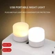 Портативна світлодіодна USB LED лампа-ліхтарик нічник 1W (Білий) - зображення 4