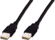 Kabel Digitus Assmann USB 2.0 (AM/AM) 1,8 m Czarny (AK-300100-018-S) - obraz 1