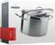 Кастрюля Vinzer с крышкой Uniersum series 24 см 6.5 л (50064) (5907706500641) - изображение 3
