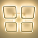 Люстра светодиодная потолочная LUMINARIA LOOK RGB 120W 4Q 540/70 WHITE/OPAL 220V IP20, LED светильник с пультом ДУ - изображение 3