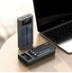 Power Bank на солнечной батарее Kamry 30000 mAh с индикатором, двойным фонариком, 2хUSB и встроенные кабеля MicroUSB/Lightning/Type-C/USB Черный - изображение 2