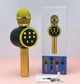 Дитячий караоке бездротовий мікрофон KTV K11V Bluetooth, динамік 5Вт і зміна голосу, фонограма, USB, microSD, FM Золотий - зображення 4