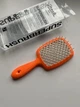 Щетка для волос Janeke Superbrush оранжевая с белым - изображение 1