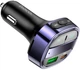 Автомобильное зарядное устройство с FM-модулятором Hoco E70 PD30W + QC3.0 car BT FM transmitter Magic Night (6931474765246) - изображение 2