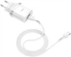 Мережевий зарядний пристрій Hoco C12Q Smart QC3.0 charger set (Type-C) White (6931474716309) - зображення 2