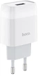 Сетевое зарядное устройство Hoco C72A Glorious single port charger White (6931474712899) - изображение 1