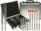 Буры и зубила по битому SDS-Plus Bosch в кейсе набор 11шт - изображение 1