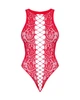 Эротическое женское бельё Бодистокинг сетка Obsessive B120 Красный S/M/L ( SO7208 ) - изображение 3