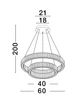Підвіс NOVA LUCE AURELIA 9333077 - зображення 5