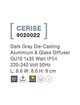 Вуличний світильник NOVA LUCE CERISE 9020022 - зображення 4