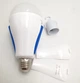 Светодиодная LED лампа аккумуляторная (съемные 2x18650) автономная аварийная 3 режима яркости 20W лампочка цоколь E27 UKC SG-E3920 - изображение 2