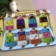 Деревянный пазл-вкладыш "Мороженое" сортер Ubumblebees 1х31,5х23 см 000246636 - изображение 4