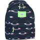 Молодежный черный рюкзак с принтом Bagland Stylish водоотталкивающий текстиль 24 л 1345 (00518664) - изображение 1