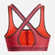 Спортивный топ для бега женский Under Armour CrosSback Mid Bra-org 1361034-877 L (196040342412) - изображение 4