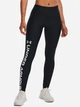 Спортивные леггинсы для фитнеса женские Under Armour Armour Branded Legging blk 1376327-001 M (196039705150) - изображение 1