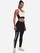 Спортивные леггинсы для фитнеса женские Under Armour Armour Branded Legging blk 1376327-001 M (196039705150) - изображение 3