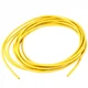 Провід силіконовий QJ 28 AWG (жовтий), 1 метр - зображення 1