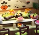 Румбокс HONGDA M2011Z Sakura Sushi House, DIY мініатюрний будиночок японського ресторану з LED-підсвіткою, музичним модулем та захистом від пилу - зображення 6
