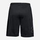 Спортивні шорти чоловічі Under Armour UA Tech Graphic Short 1306443-001 2XL Чорні (191169564790) - зображення 5