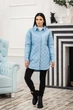 Fashions • Куртка жіноча стьобана Vivien Fashions 42-46 блакитний (4455-ді) - зображення 4