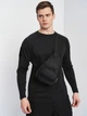 Сумка-слинг мужская Laras C10HSSA0708bl Черная (ROZ6400172834) - изображение 2