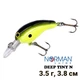 Воблер Norman Lures Deep Tiny N 38мм 3,5 гр DTN-21 Chart/Black - зображення 1