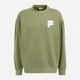 Bluza bez kaptura męska Fila FAM0137-60012 L Zielona (4064556333865) - obraz 4