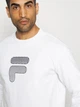 Bluza bez kaptura męska Fila FAM0189-10001 S Biała (4064556380005) - obraz 4