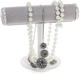 Подставка для украшений Gladys Grey 13х13х19.5см, подвеска с блюдцем (BD-489-320) - изображение 2