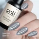 Светоотражающий гель лак PNB Shock Effect № 01, 8 мл (Silver ) - изображение 2
