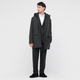 Куртка Uniqlo розмір XS темно сіра (443668) - зображення 3