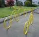 Велопарковка Укрспецсервис DoubleBike 3 на 3 веломеста цвет жёлтый - изображение 2