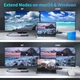 Двойная док-станция UtechSmart 10 в 1 с 4K@60Hz USB C с 4K HDMI, DisplayPort, 100 Вт PD, Gigabit Ethernet, Type-C Data, SD/TF, 3 порта USB для MacBook и других ноутбуков. Цвет - Серый - изображение 6