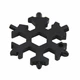 Мультитул-снежинка с кольцом 18 в 1 CNV SnowFlake Wrench Tool Черный - изображение 3