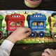 Деревянный сортер "Веселый паровозик – 3 вагона" Ubumblebees (ПСФ019) PSF019 пазл-вкладыш - изображение 8