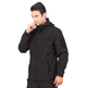 Мужская куртка с флисом Eagle Soft Shell JA-01-0 тактическая Black L - изображение 5