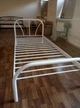 Односпальная кровать Метакам Relax -1 металлическая 190x80 см Белая - изображение 3