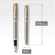 Ручка-роллер Parker IM Brushed Metal GT RB 22 222 - изображение 4