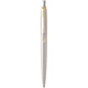 Ручка кулькова Parker JOTTER Stainless Steel GT BP Тризуб зол. 16032_T001g - зображення 1