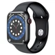 Умные мужские и женские смарт часы SMART WATCH Hoco Y5 Pro Чёрные фитнес браслет с шагомером и трекингом измерение пульса ответ на звонки IP68 защита - изображение 1