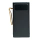 Портативний зарядний пристрій Power Bank XO PR142 With cable 30000 mAh 2USB Чорний - зображення 1